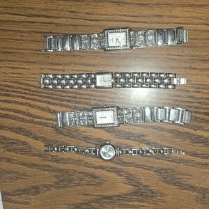 Four Used Fossil Watches